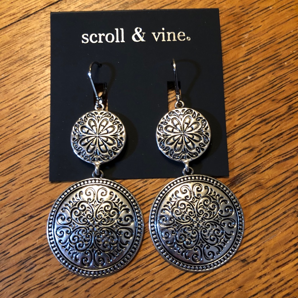 Scroll & Vine Earrings